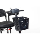 Monarch Genie Ultralight Folding Mobility Scooter - Black-Compact folding design supports convenient portability and storage