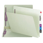 Smead End Tab Pressboard Folders with 2 Fasteners - Letter Size - 25 pt. - 2" Expansion - 25 Pack-Protect your documents and fingers with Smead patented SafeSHIELD Coated Fastener Technology