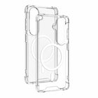 Blu Element Dropzone Rugged Cell Phone Case with Magnets for Galaxy S26 - Clear-TPU raised edge frame