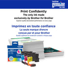 Brother Genuine LC501XLMS Ink Cartridge - High Yield - Magenta -These ink cartridges are engineered to work seamlessly with your Brother printer