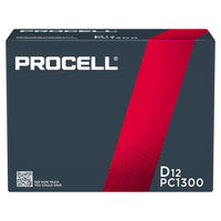 Duracell Procell D Alkaline Batteries - 12 Pack-AA, AAA, C and D batteries are manufacturer guaranteed for 7 years in storage