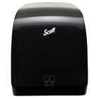 Scott Pro Automatic Hard Roll Towel Dispenser - for Blue Core Scott Pro Roll Towels - 12.66" x 16.44" x 9.18" - Black-Black