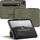 Zugu Case for 11" iPad Pro 2020/2021/2022 - Limited Edition - Olive Green-Magnetic Folio Case
