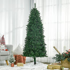 HOMCOM 6' Artificial Christmas Tree with 583 Branch Tips - Green-This artificial tree is almost indistinguishable from a real spruce tree 
