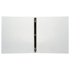 JAM Paper Plastic 0.75" 3-Ring Binder - Clear-Quantity: Sold Individually | Made to be long lasting and resist tearing or bending, easy to clean.