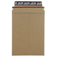 JAM Paper Photo Mailer Stiff Envelopes with Self Adhesive Closure, 6 x 8, Brown Kraft Recycled, 20 Pack (8866640g)-Brown