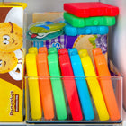Fit + Fresh Cool Coolers Day Of The Week Ice Blocks - Multicolour-Quick Freeze, Food Safe, Reusable