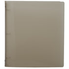 JAM Paper Plastic 3 Ring Binder, 0.75 inch, Smoke Grey, 5 Pack (53016smg)-Perfect for organizing your paper work, whether you use them for school, office, or at home