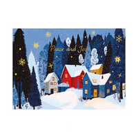 Pierre Belvedere Holiday Cards Set with Envelopes - Winter Refuge - 6" x 4.5" - English - 20 Pack-High quality cards and envelopes for the holiday season