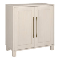 Hudson&Canal Chabot 28"W Accent Cabinet - Alder White-Modern contemporary design for your home office, bedroom, or living spaces