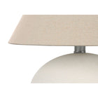 Monarch Specialties 16" H Table Lamp - Cream Shade / Cream Ceramic-Minor assembly is required with illustrated instructions included. made with durable materials and backed with 2-year limited warranty against manufacturer's defects for your satisfaction