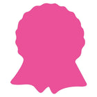 JAM Paper Standard Label Rolls - Ribbon Shaped - 1 5/8 x 2 - Neon Pink - 125 Labels/Roll-Size: Ribbon Shaped ( 1 5/8 x 2 Inches ) | Printer friendly labels are easy to create and customize.