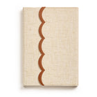 Eccolo Deluxe Journal - 6" x 8" - Lined - 128 Sheets - Scallop Clutch-6" x 8"