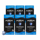 Agga Decaffeinato Nespresso Compatible Capsules - Medium/Dark - 60 Pack-Medium/Dark - Capsule - Decaffeinato - Kosher - Decaffeinated - 10 / Box
