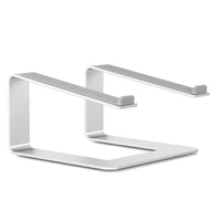 SHOPPINGALL - Ergonomic Laptops Elevator for 11 to 17 Inches Notebook Computer - SA-LS5 - Silver-[High-Quality Construction] Crafted from high-grade aluminum alloy, the SA-LS5 ensures both durability and a sleek appearance suitable for any desk setup.