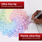 Paper Mate Sharpie - Permanent Marker - Ultra Fine Point - Black - 2 Pack-2/pkg