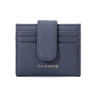 Champs Iconic Snap Cardholder - Navy-RFID Blocking Card Holder