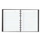 Blueline Notepro Pink Ribbon Hardcover Notebook, 9-1/4" x 7-1/4", Black, 150 Pages-Features a index sheet, storage pocket, microperforated pages, self-adhesive tabs; refillable with MiracleBind™ refill sheets 