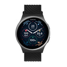 Motorola MotoWatch 120 - 45mm - AI & Advanced Health Tracking - Black-Works with Google Assistant and Amazon Alexa for convenient voice control