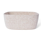 My Home My Living Strong Felt Oval Basket 3-Piece Set - 14"L x 11"W x 6"H - Cream-Stylish and functional design make the containers ideal for decoration and storage