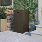 Suncast Trash Hideaway - Java-Uses 30 to 33 gallon trash bags.
