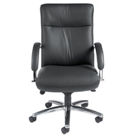 Nightingale Khroma High Back Executive Chair - Black-Knee-tilt swivel mechanism, dual position tilt lock, pneumatic height adjustment, and tension control