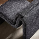 Modway Lume Boucle Upholstered Armless Accent Chair - Charcoal-Non-Marking Floor Glides