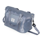 Nicci Travel Weekender Duffel Expandable Bag - Blue-Luggage handle slot 