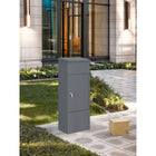 Ceha Canada Medium Parcel Drop Box - 16" W x 12" D x 41"  H - Basalt Grey-6