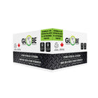 Globe Commercial Xstrong Can Liner Garbage Bag - 42" x 48" - Black - 100 Pack-One-at-a-time bag dispensing