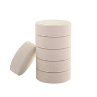 DBLG Import Tempera Paint Block - White - 6 Pack-Made of pure pigment