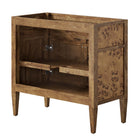 Modway Elysian 36" Wood Bathroom Vanity Cabinet - Brown-Mango Wood Construction