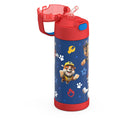 Thermos FUNtainer Vacuum Insulated Stainless Steel Water Bottle - 410mL - Paw Patrol-Keeps drinks cold for up to 12 hours