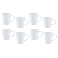 Maxwell & Williams Diamonds Conical Mug - 350 ml - 8 Pack-Dishwasher Safe