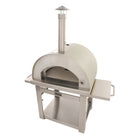 Kucht Venice Outdoor Wood‑Fired Pizza Oven - Stainless Steel-Pizza oven shovel and brush included