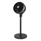 Ecohouzng DC Circulation Stand Fan with 3D Oscillation and Remote Control – 12"-Versatile height adjustable design allows you to use it as a floor fan or a shorter desk circulator