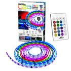 Bell+Howell Bionic LED Colour Changing Tape Light - 12'-Hassle-free design, attach to walls, cabinets or closets using the adhesive backing