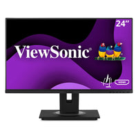 ViewSonic 24" Ergonomic FHD IPS Monitor - VG2448a-23.8" display size, IPS panel