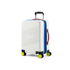 Reebok GO Collection 2-Piece Hardside Luggage Set - White-Reinforced top and side handles to easily remove the suitcases from baggage carousels or cars