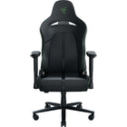 Razer Enki X Gaming Chair - Green-Designed For All-Day Gaming – Through a combination of its unique 110⁰ extended shoulder arches and 21” ultrawide seat base, the Razer Enki X ensures optimal weight distribution for long-lasting comfort during gaming marathons.