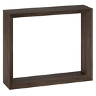 Hudson&Canal Osmond 36"W Console Table - Alder Brown-A modern contemporary design for your entryway, living room, den, and more