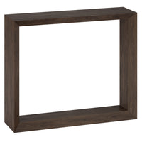 Hudson&Canal Osmond 36"W Console Table - Alder Brown-A modern contemporary design for your entryway, living room, den, and more