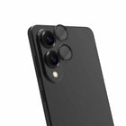 Blu Element Aluminum 1 by 1 Lens Protector for Galaxy S25 Edge - Black-AR Anti-Reflection: Maintains original image quality by reducing reflections