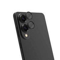 Blu Element Aluminum 1 by 1 Lens Protector for Galaxy S25 Edge - Black-AR Anti-Reflection: Maintains original image quality by reducing reflections