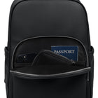 Bugatti Wellington Business Backpack for Laptops up to 15.6" - Black-Padded back & padded adjustable shoulder straps: Ergonomic, length-adjustable straps with padding to improve load distribution and carry comfort