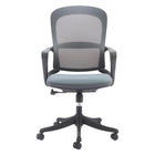 Zuo Delo Office Chair - Grey-Breathable mesh fabric