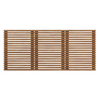 Modway Render Wall Mount Queen Headboard - Walnut-Metal Mounting Hardware