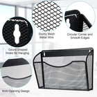 ShoppingAll Wall Mount File Holder with 3 Pack Hanging Single-Pocket Document & Mail Organizer-Sturdy construction-holds heavier stacks of paper and folders without bending