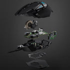 Logitech G502 Hero High Performance Gaming Mouse-Hero 25K sensor through a software update from G HUB, this upgrade is free to all players: our most advanced, with 1: 1 tracking, 400+ IPS, and 100-25, 600 max DPI sensitivity - Plus zero smoothing, filtering, or acceleration