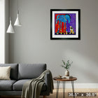 Adoration by Jenny Foster - Framed Print - 36" x 36"-Ready to hang - arrives fully assembled